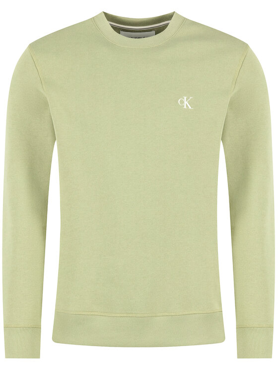 Calvin Klein Jeans Calvin Klein Jeans Μπλούζα Embroidered Logo J30J314536 Πράσινο Regular Fit