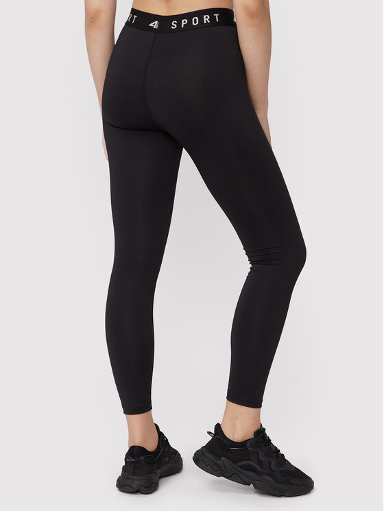 4F 4F Legginsy H4Z22-SPDF351 Czarny Slim Fit