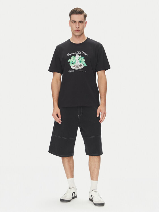 Jack & Jones Jack & Jones T-Shirt Hydra 12277248 Czarny Relaxed Fit