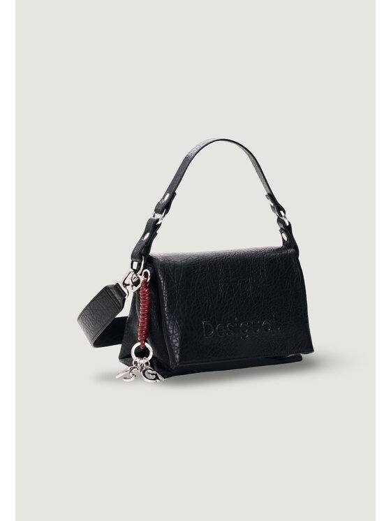 Desigual Desigual Τσάντα BAG_HALF LOGO VENECIA 4.0 Μαύρο