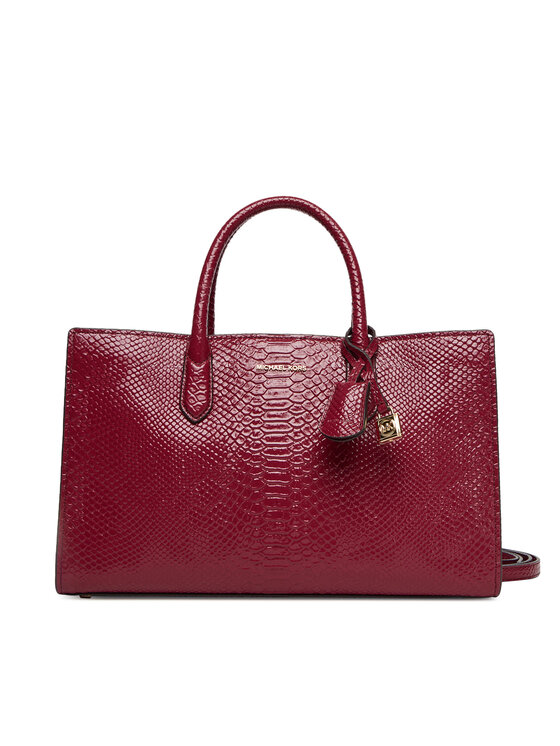 Geantă MICHAEL Michael Kors Scarlett 30T5GETS2L Vișiniu