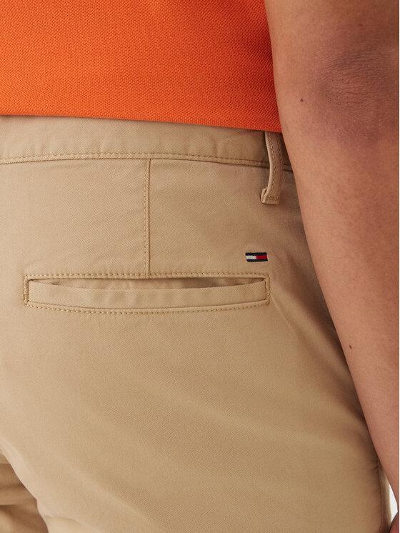 Tommy Jeans Tommy Jeans Stoffshorts Scanton DM0DM22852 Beige Slim Fit