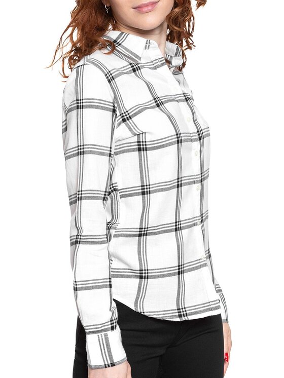 Wrangler Wrangler Camicia REGULAR 1PKT SHIRT Nero Regular Fit