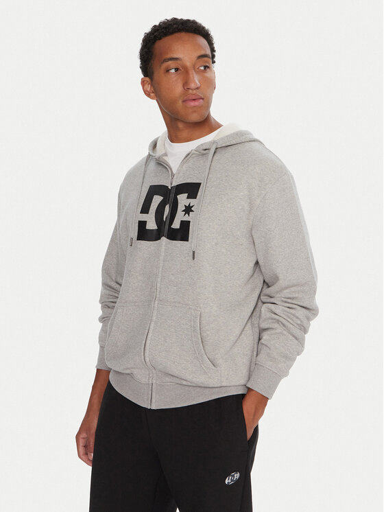 DC DC Суитшърт Star EDYSF03265 Сив Regular Fit