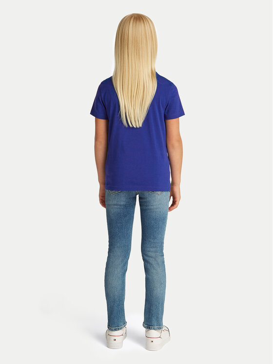 Tommy Hilfiger Tommy Hilfiger Tričko Essential KS0KS00397 S Modrá Regular Fit