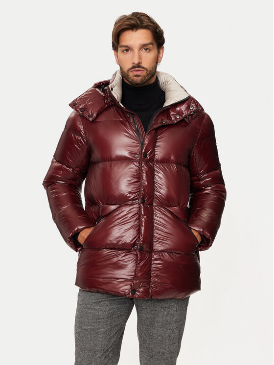 Hetregó Hetregó Giubbotto piumino Justin 8N562 Bordeaux Regular Fit