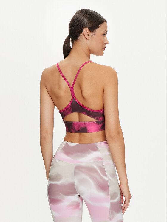 Reebok Reebok Sportovní podprsenka ID Train Train AOP Bra Clamar 100035778 Růžová
