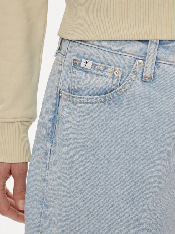 Calvin Klein Jeans Calvin Klein Jeans Jeans hlače J20J223306 Svetlo modra Baggy Fit