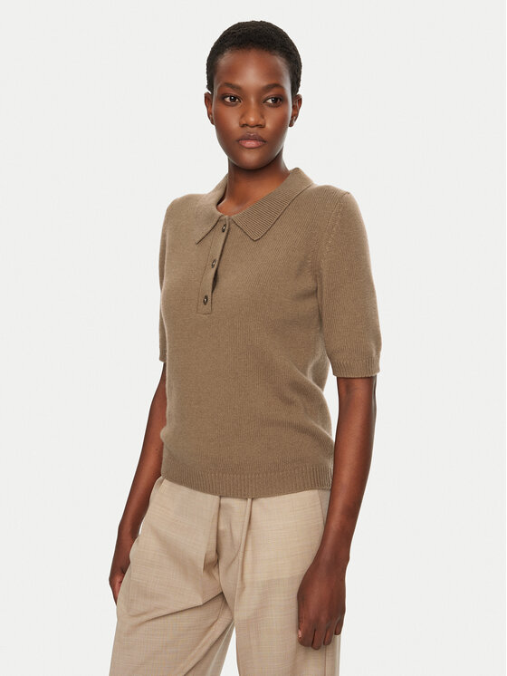 Herskind Herskind Polo Alberto 5417974 Smeđa Regular Fit