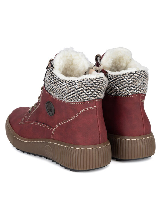 Rieker Rieker Stiefeletten Z6620-33 Rot