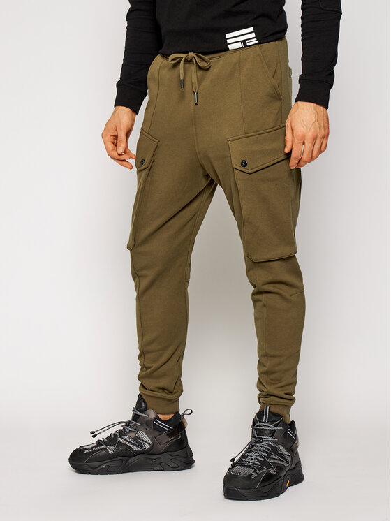 G-Star Raw G-Star Raw Pantaloni trening Droner Cargo D18247-A613-1866 Verde Relaxed Fit
