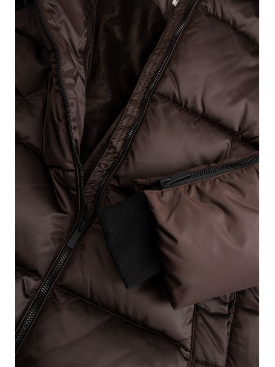 Coccodrillo Coccodrillo Zimné bundy ZC6152109OGJ-018 Hnedá Regular Fit