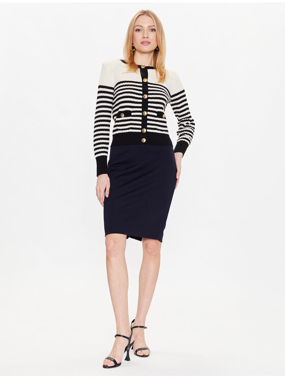 Luisa Spagnoli Luisa Spagnoli Ravno krilo Madrid 539818 Mornarsko modra Regular Fit