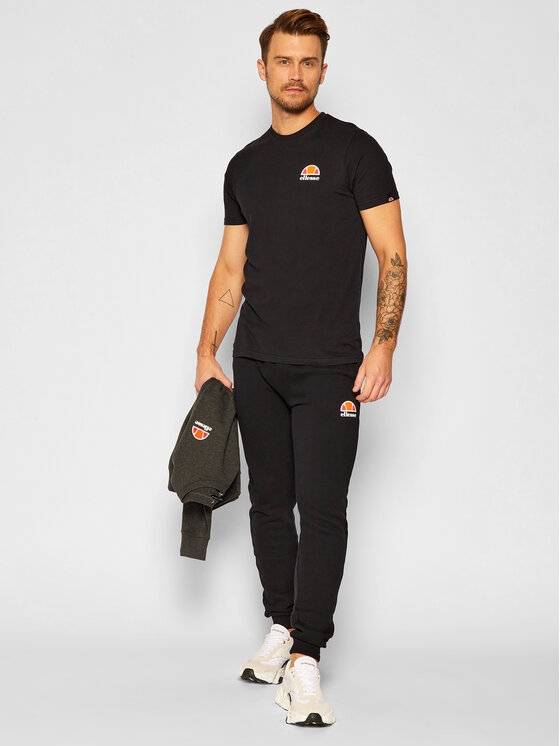 Ellesse Ellesse T-Shirt Canaletto SHS04548 Černá Regular Fit