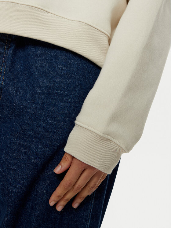 Gap Gap Majica dugih rukava 645565-01 Bež Regular Fit