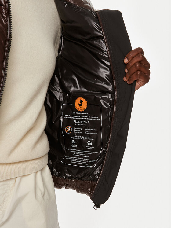 Save The Duck Save The Duck Télikabát D39370W LUCK19 Barna Regular Fit