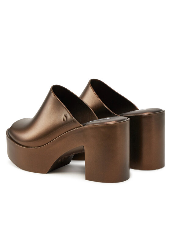 Melissa Melissa Natikači Melissa Mule Hype Metallic Ad 36497 Rjava