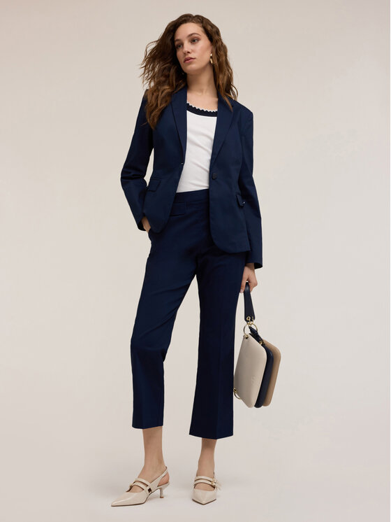 Motivi Motivi Giacca outdoor Q721Q000935N034 Blu Regular Fit