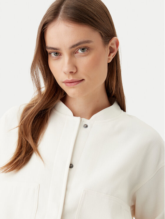 Pieces Pieces Куртка бомбер Annie 17150150 Білий Regular Fit