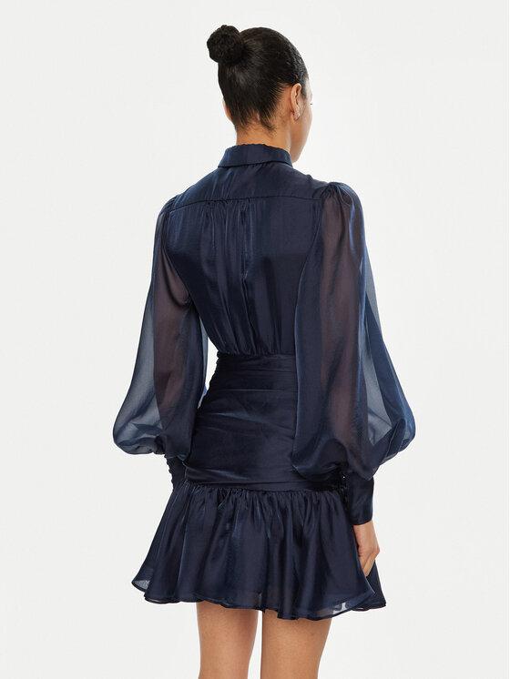 BARDOT BARDOT Коктейлна рокля 59720DB Тъмносин Regular Fit
