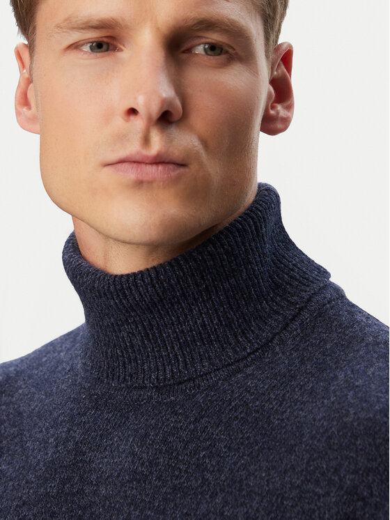 BOSS BOSS Гольф C-Floriano 50570653 Cиній Regular Fit