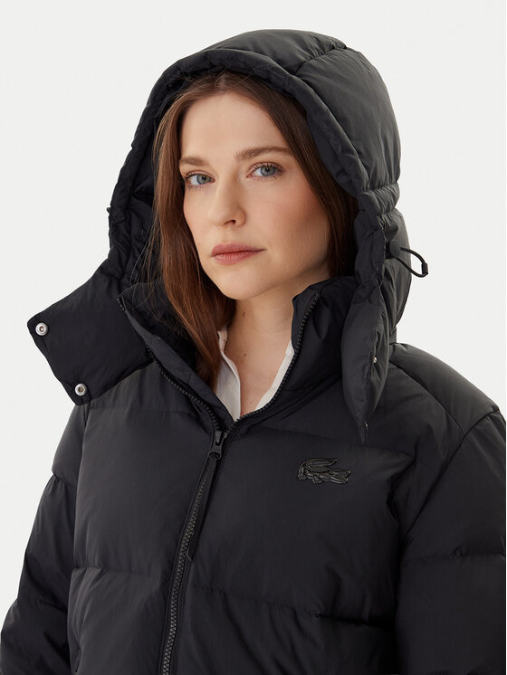 Lacoste Lacoste Giubbotto piumino BF3262 Nero Relaxed Fit