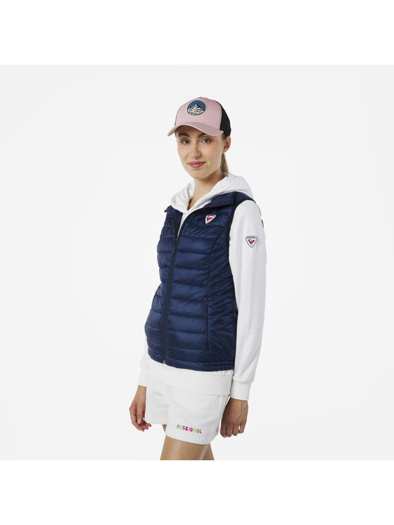 Rossignol Rossignol Bezrękawnik W Rossi Light Vest Granatowy Regular Fit