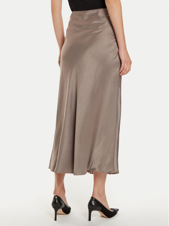 Guess Guess Midi szoknya Anastasia W4BD56 WGIG2 Bézs Regular Fit