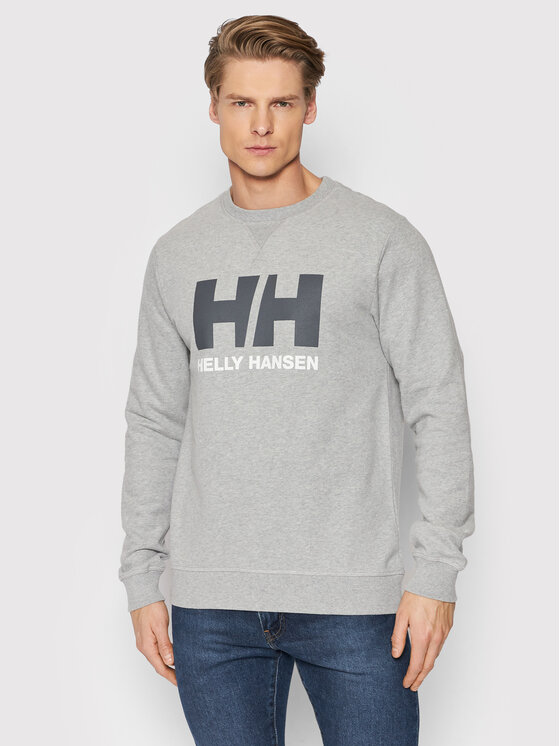 Helly Hansen Jopa Hh Logo Crew 34000 Siva Regular Fit