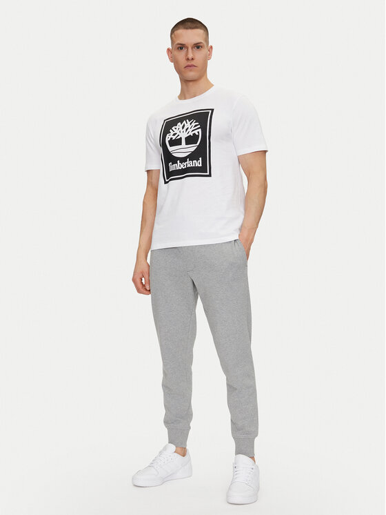 Timberland Timberland Spodnie dresowe TB0A5V5Q Szary Regular Fit