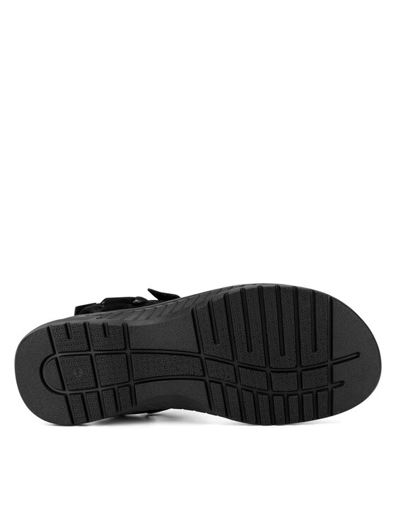 Lanetti Lanetti Sandale TEREK-07 MBS Negru