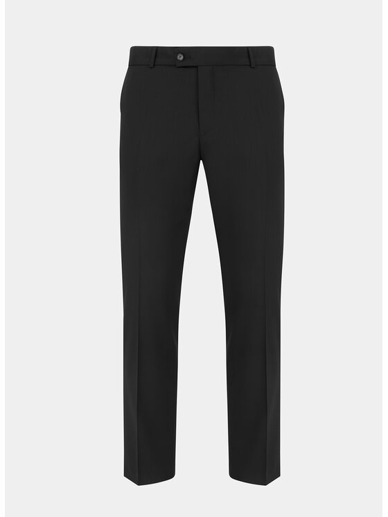 Pako Lorente Pako Lorente Spodnie garniturowe P000B-6S-001 Czarny Slim Fit
