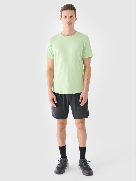 4F 4F Szorty sportowe 4FWAW24TFSHM661-22S Czarny Regular Fit