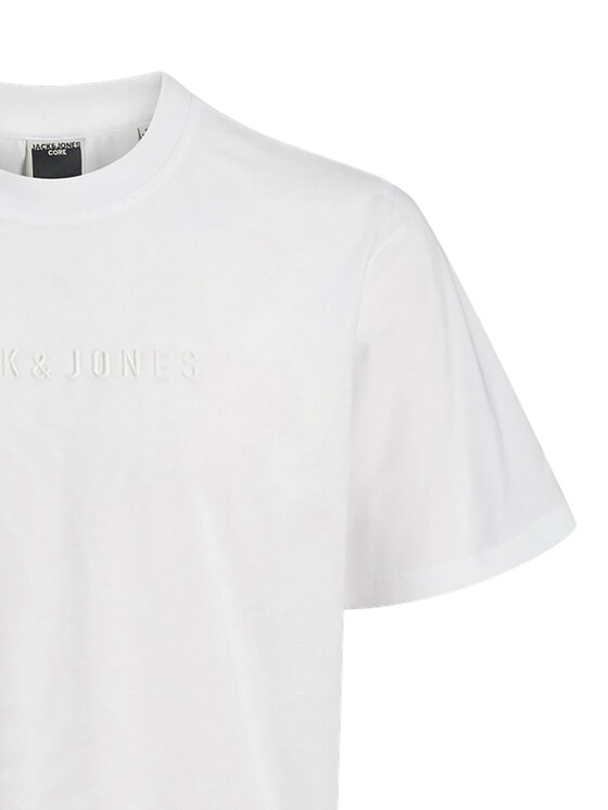 Jack&Jones Jack&Jones Majica Recharge 12273070 Bela Relaxed Fit