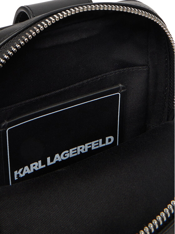KARL LAGERFELD KARL LAGERFELD Crossover torbica A3M30179 Crna