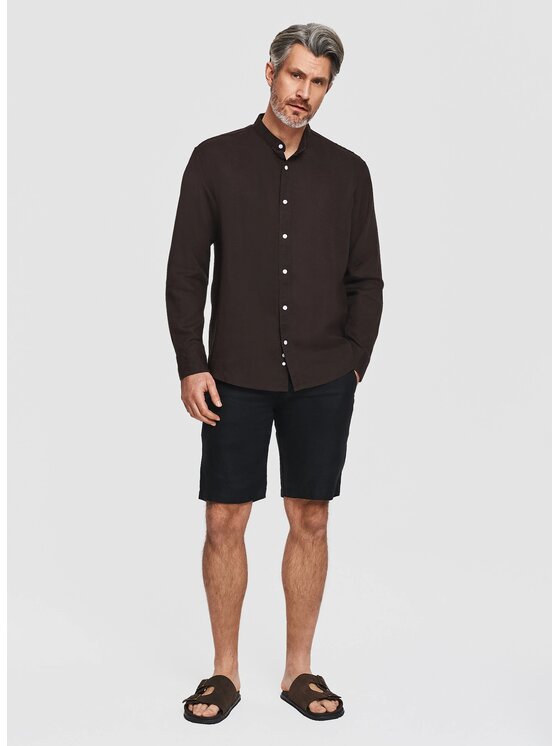 Pako Lorente Pako Lorente Koszula P26SF-1X-028 Brązowy Regular Fit