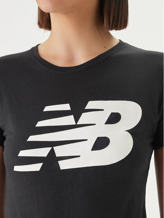 New Balance New Balance T-Shirt Classic Flying Nb Graphic Tee WT03816 Szary Athletic Fit