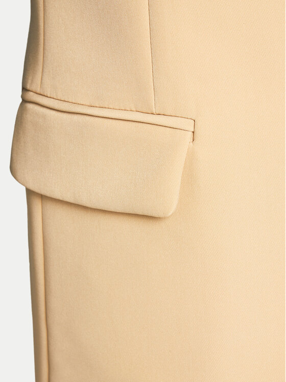 DKNY DKNY Sacou UB4JX084 Bej Regular Fit