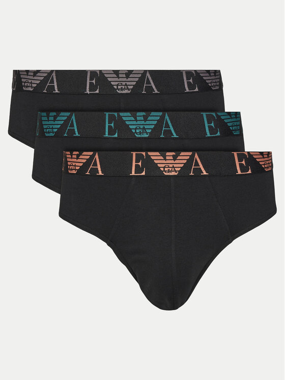 Komplet 3 par slipów Emporio Armani Underwear