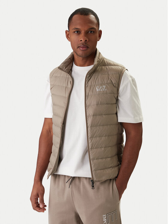 EA7 Emporio Armani EA7 Emporio Armani Prsluk 8NPQ06 PNGPZ U6167 Bež Regular Fit