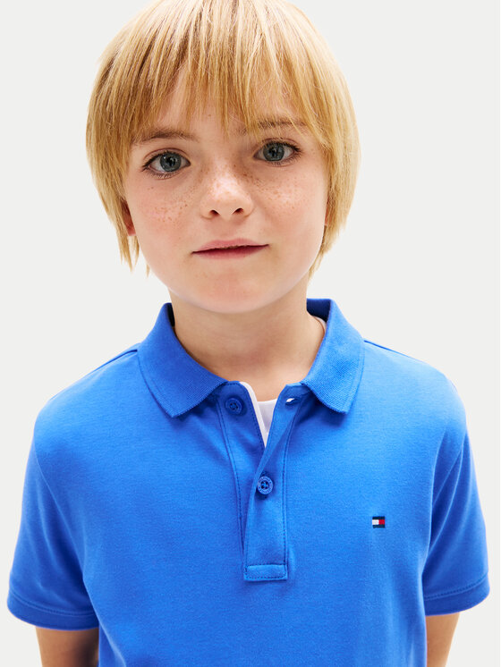 Tommy Hilfiger Tommy Hilfiger Poloshirt Essential KB0KB10007 Blau Regular Fit