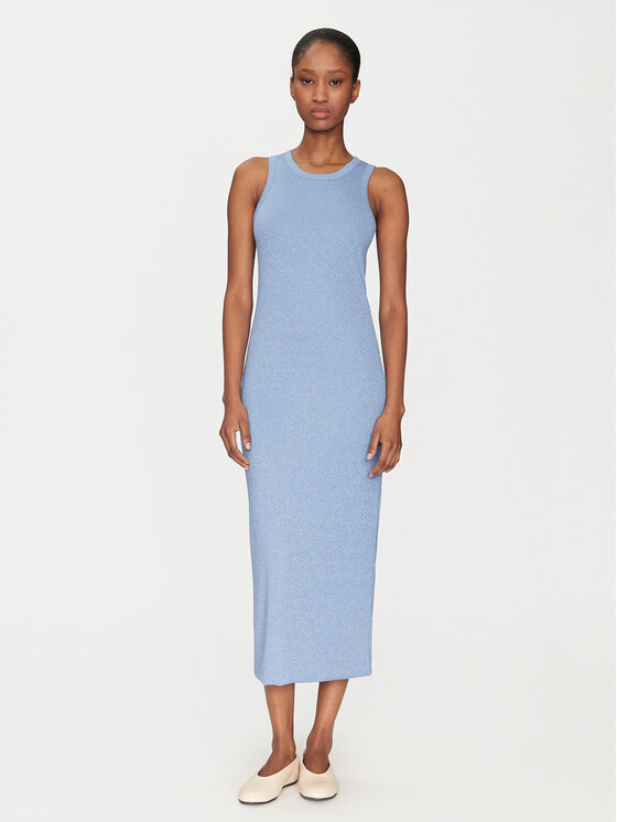 Marella Marella Každodenní šaty Torso 2515621011 Modrá Regular Fit