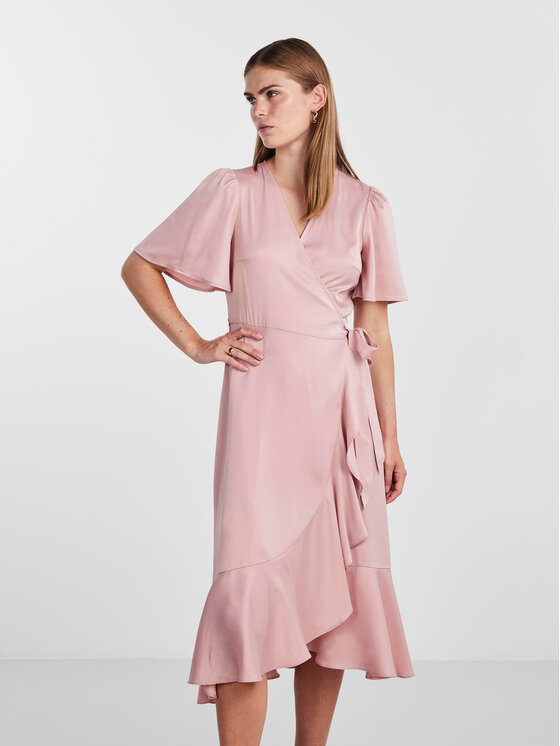 YAS Abito da cocktail Thea 26028890 Rosa Standard Fit Modivo