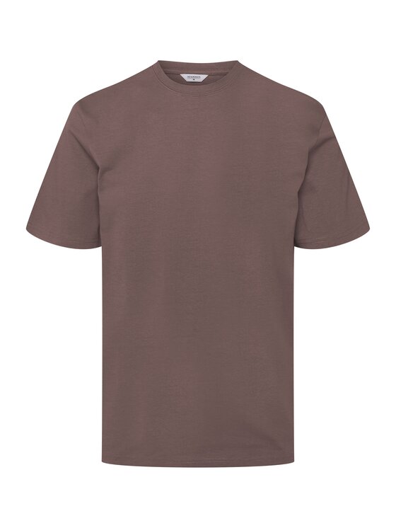 Henderson Henderson T-Shirt 43026 Brązowy Regular Fit