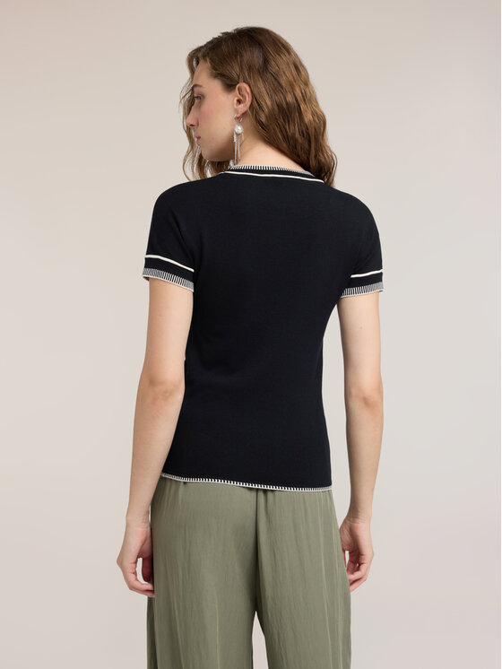 Motivi Motivi Maglione M271W003987N033 Nero Regular Fit