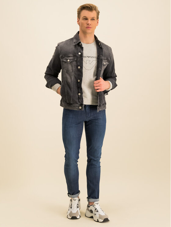 Felpa 111062 0P575 0004 Grigio Regular Fit