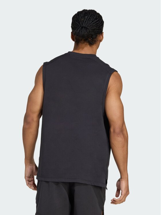 adidas adidas Koszulka techniczna 152267 Czarny Regular Fit