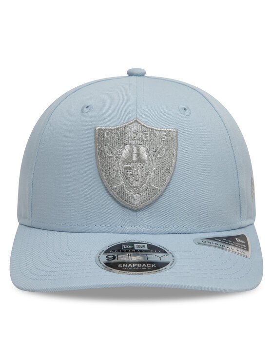 New Era New Era Kapa s šiltom Las Vegas Raiders Metallic 9FIFTY 60595207 Svetlo modra