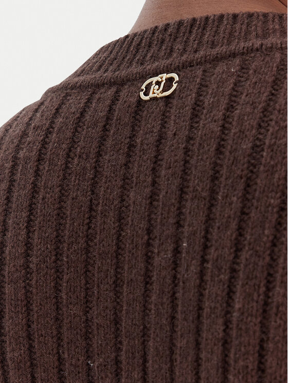 Liu Jo Liu Jo Кардиган MF5423 MS040 Коричневий Regular Fit