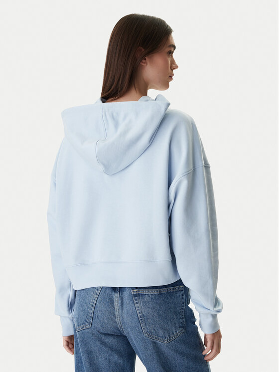 Guess Jeans Guess Jeans Суитшърт W6RQ00 K68I4 Светлосиньо Relaxed Fit